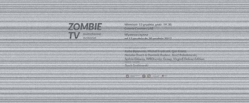 plakat zombie tv