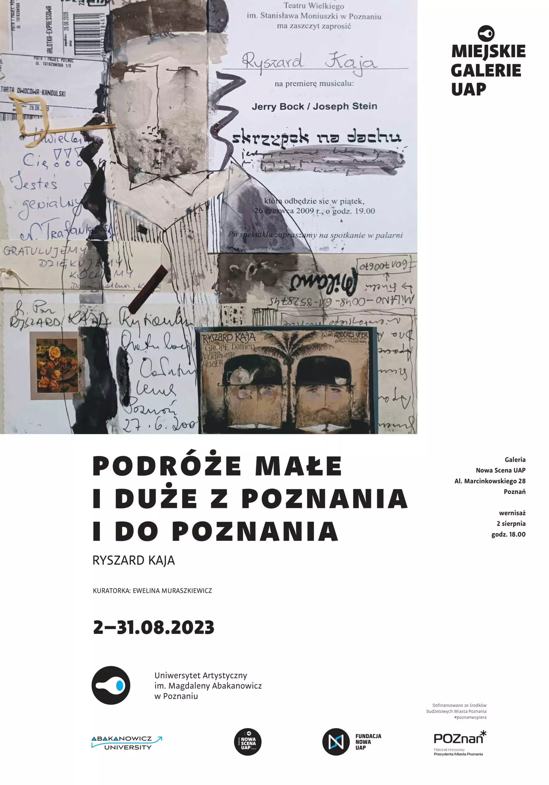plakat  Podróże małe i duże z Poznania i do Poznania
