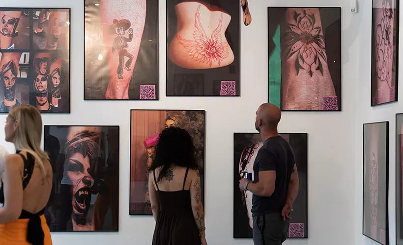 zdjęcie z wystawy Tatuaż – forma sztuki