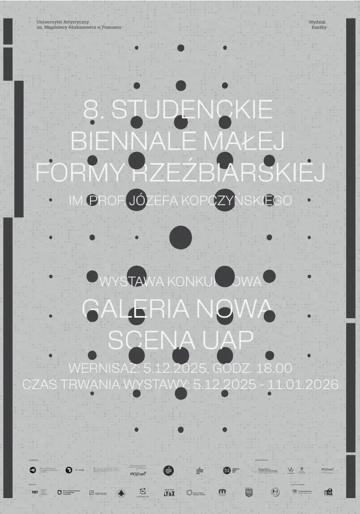 plakat Biennale Małej Formy Rzeźbiarskiej