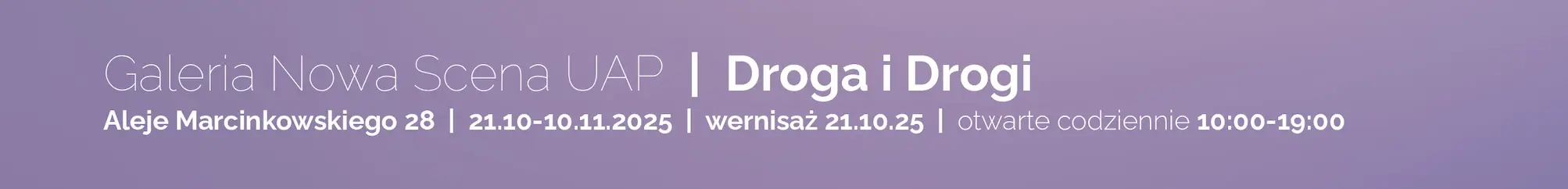 plakat Droga i drogi