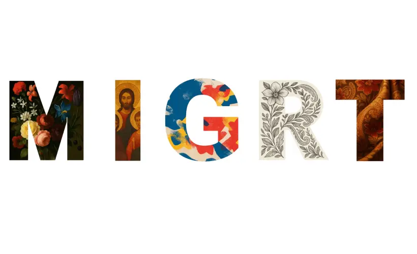 plakat Wystawa prac Uczestniczek i Uczestników Uniwersytetu Artystycznego Trzeciego Wieku w Poznaniu rok akademicki 2024/2025