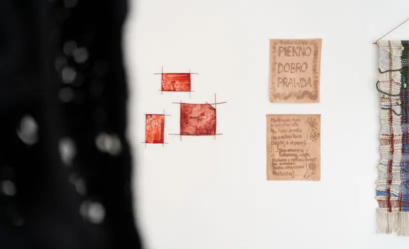 zdjęcie z Wystawy prac Uczestniczek i Uczestników Uniwersytetu Artystycznego Trzeciego Wieku