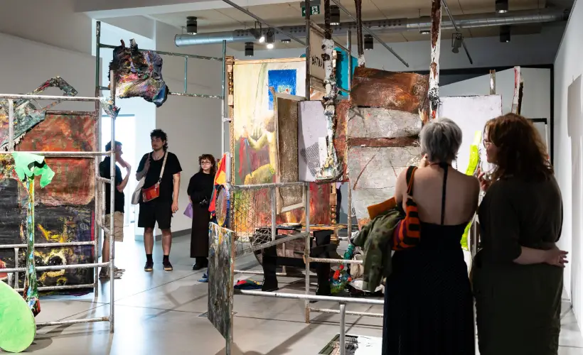 zdjęcie z wystawy yap yap i nara