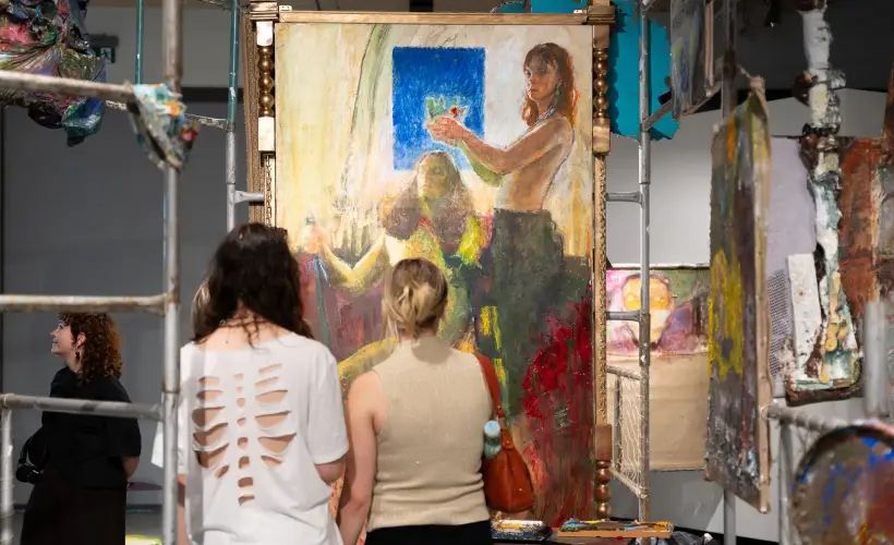 zdjęcie z wystawy yap yap i nara