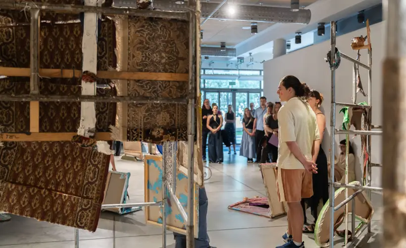 zdjęcie z wystawy yap yap i nara